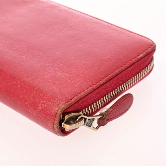 BALENCIAGA Zip Around long wallet Pink Long wallet - Picture 7 of 12